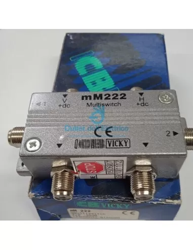 Cbd electronic B150029 Conmutador interruptor 2x2 pas.25db mm222